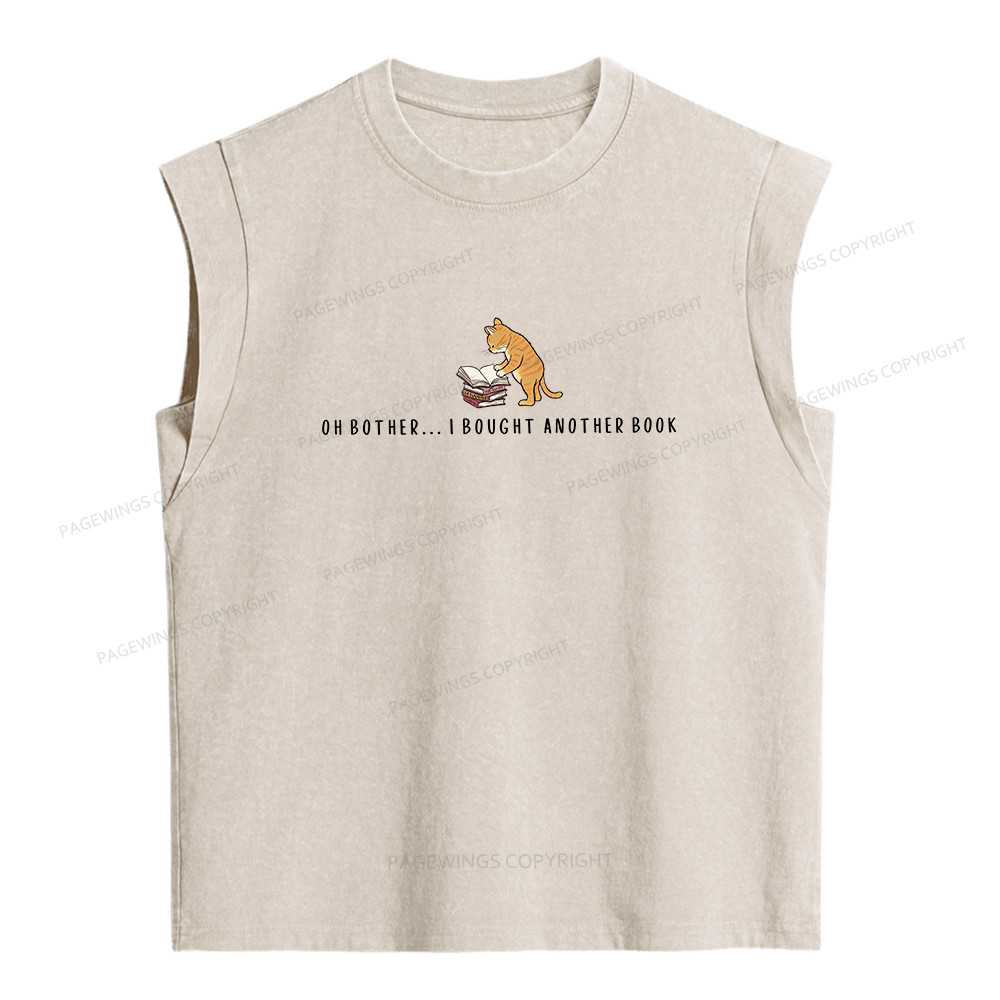 Pagewing Book Lover Women's Washed Tank Top