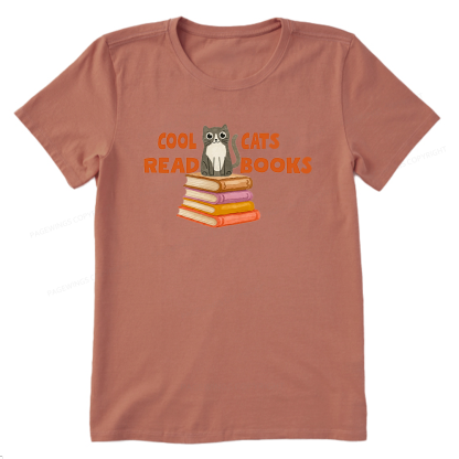 Pagewings Cool Cats Read Books15855 Bookish Unisex Classic T-shirt
