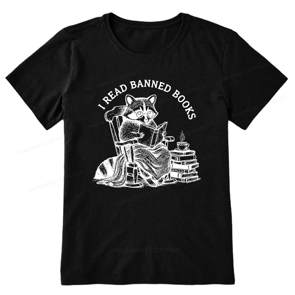Pagewings I Read Banned Books13194 Bookish Unisex Classic T-shirt