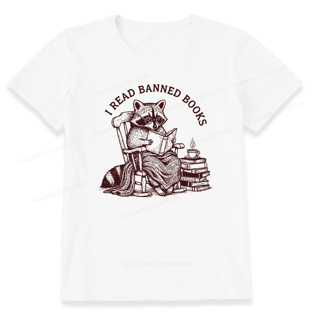 Pagewings I Read Banned Books13194 Bookish Unisex Classic T-shirt