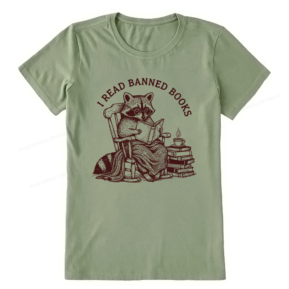 Pagewings I Read Banned Books13194 Bookish Unisex Classic T-shirt
