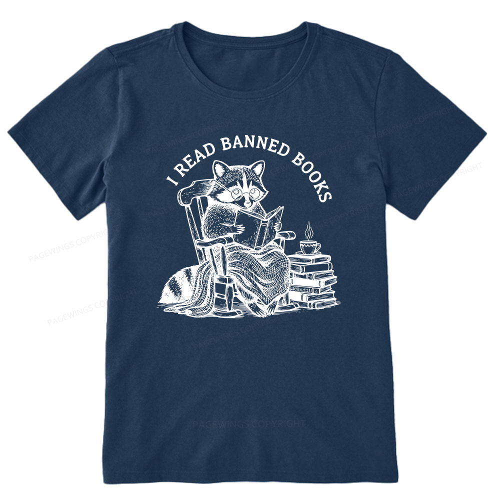 Pagewings I Read Banned Books13194 Bookish Unisex Classic T-shirt
