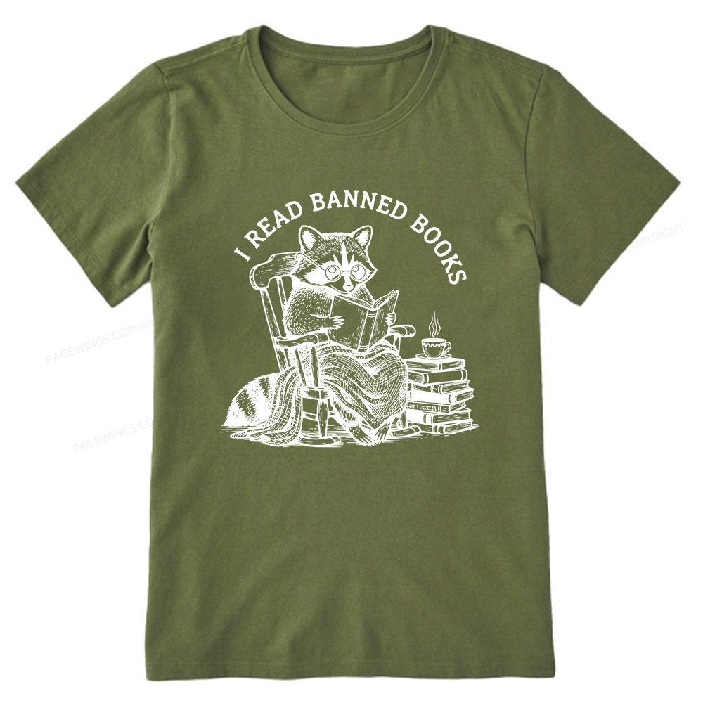 Pagewings I Read Banned Books13194 Bookish Unisex Classic T-shirt