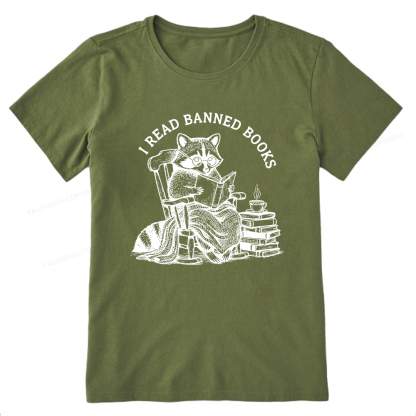 Pagewings I Read Banned Books13194 Bookish Unisex Classic T-shirt