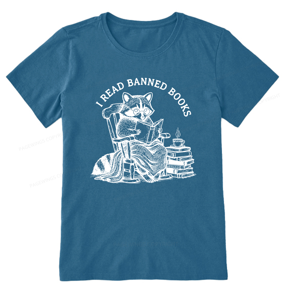 Pagewings I Read Banned Books13194 Bookish Unisex Classic T-shirt