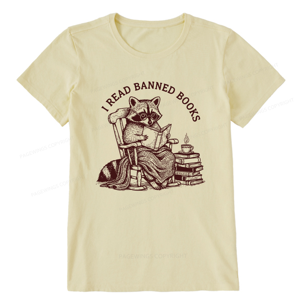 Pagewings I Read Banned Books13194 Bookish Unisex Classic T-shirt