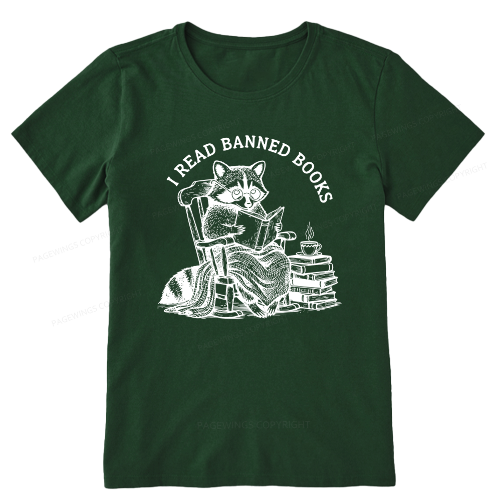 Pagewings I Read Banned Books13194 Bookish Unisex Classic T-shirt