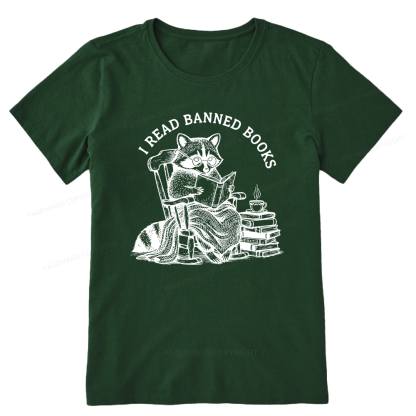 Pagewings I Read Banned Books13194 Bookish Unisex Classic T-shirt