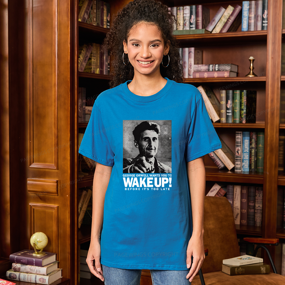 Pagewings Wake Up15862 Bookish Unisex Classic T-shirt