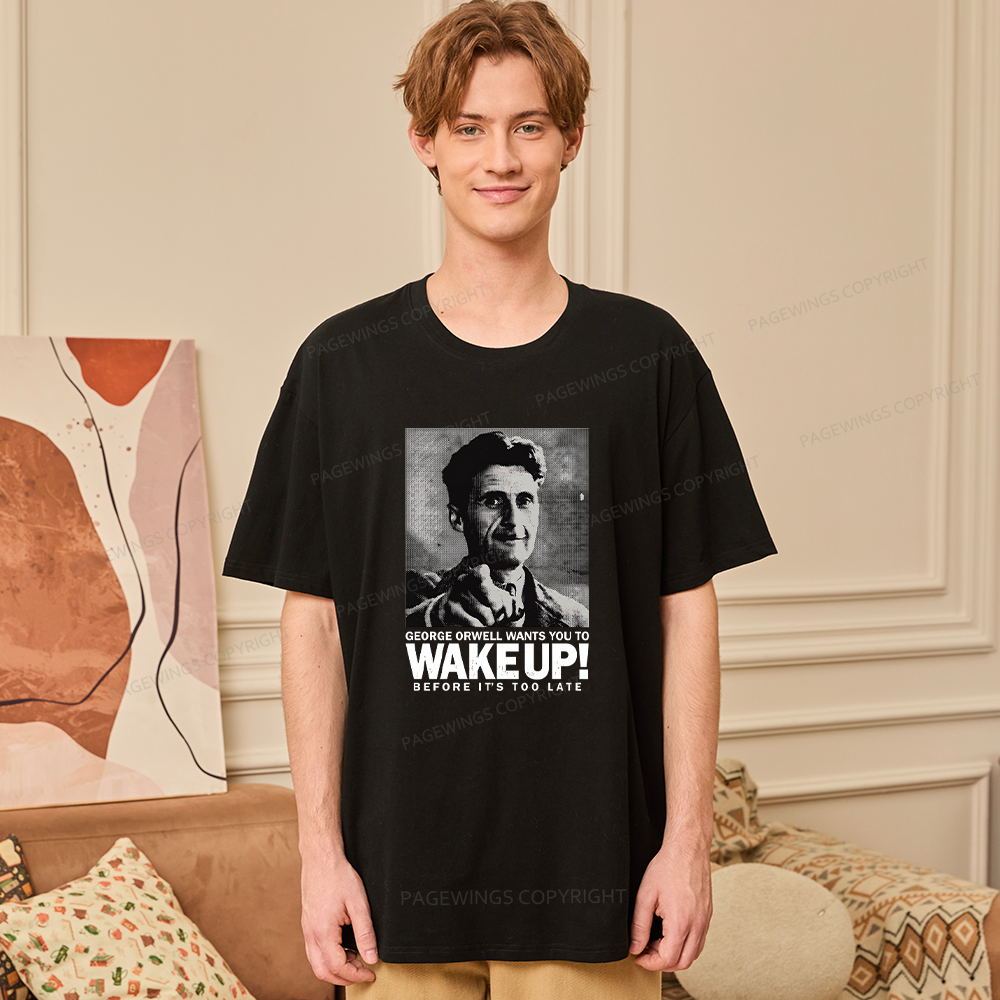 Pagewings Wake Up15862 Bookish Unisex Classic T-shirt