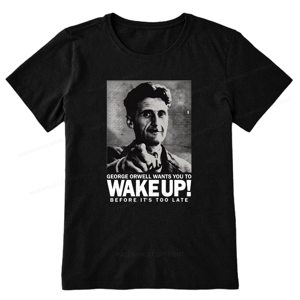 Pagewings Wake Up15862 Bookish Unisex Classic T-shirt