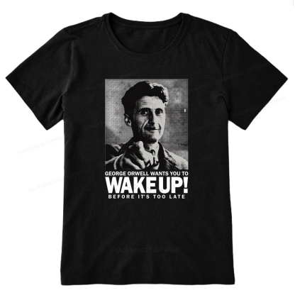 Pagewings Wake Up15862 Bookish Unisex Classic T-shirt