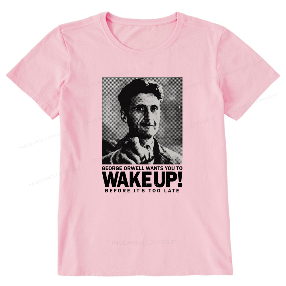 Pagewings Wake Up15862 Bookish Unisex Classic T-shirt