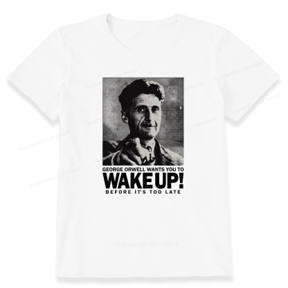 Pagewings Wake Up15862 Bookish Unisex Classic T-shirt