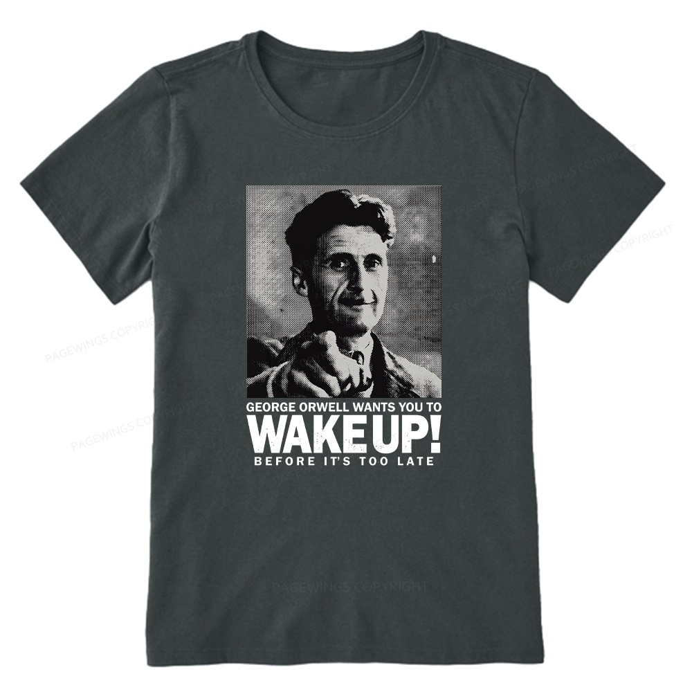 Pagewings Wake Up15862 Bookish Unisex Classic T-shirt