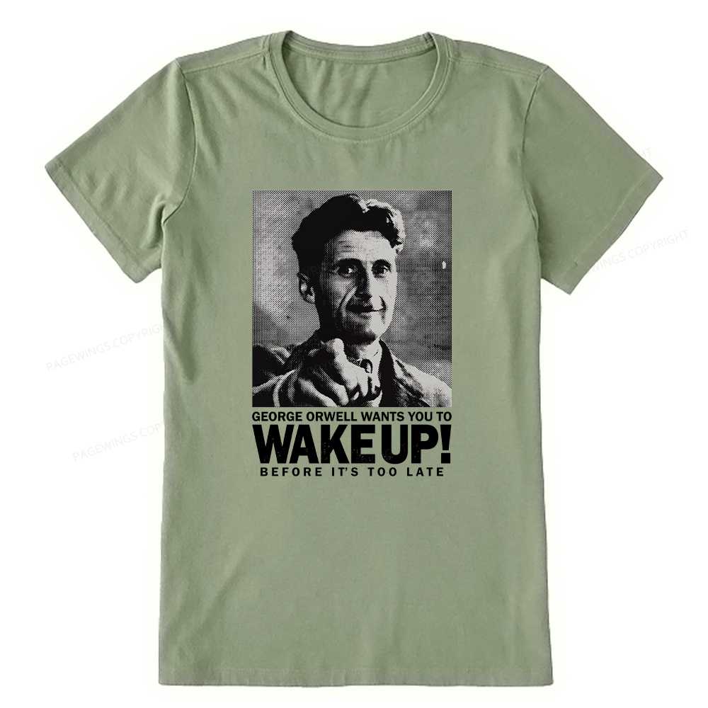 Pagewings Wake Up15862 Bookish Unisex Classic T-shirt