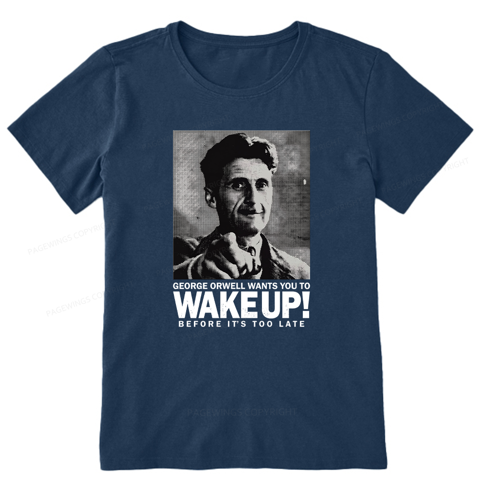 Pagewings Wake Up15862 Bookish Unisex Classic T-shirt
