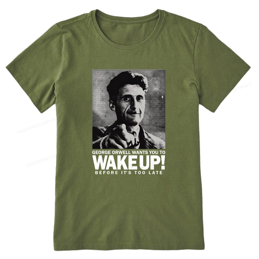 Pagewings Wake Up15862 Bookish Unisex Classic T-shirt