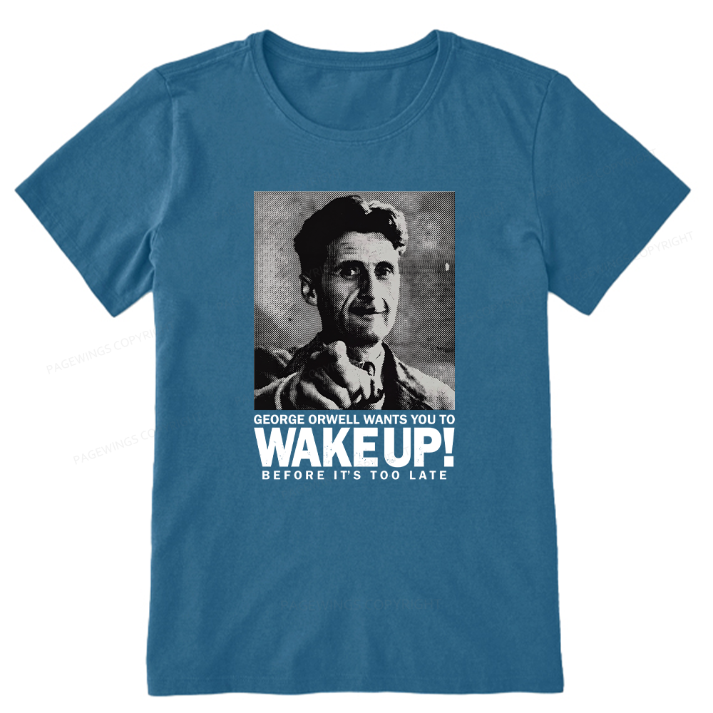 Pagewings Wake Up15862 Bookish Unisex Classic T-shirt
