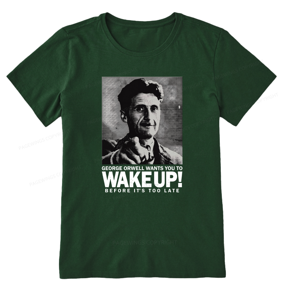 Pagewings Wake Up15862 Bookish Unisex Classic T-shirt