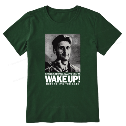 Pagewings Wake Up15862 Bookish Unisex Classic T-shirt