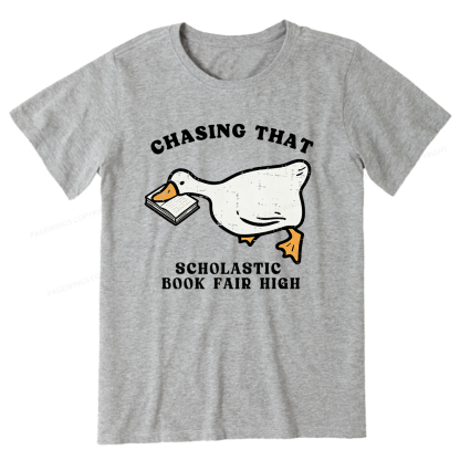 Pagewing Chasing That Scholastic Book Fair High16092 Bookish Unisex Classic T-shirt