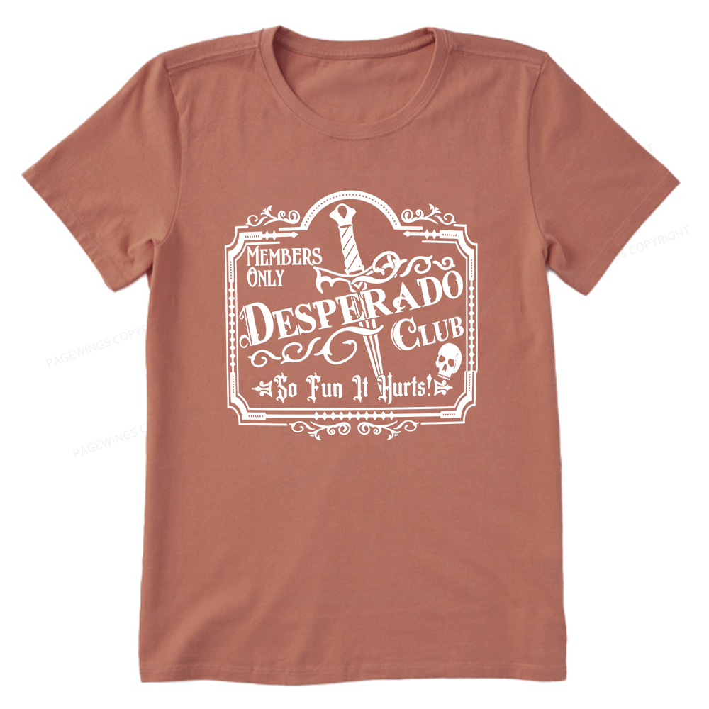 Pagewing Desperado Club16070 Bookish Unisex Classic T-shirt