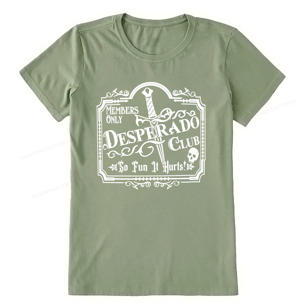 Pagewing Desperado Club16070 Bookish Unisex Classic T-shirt
