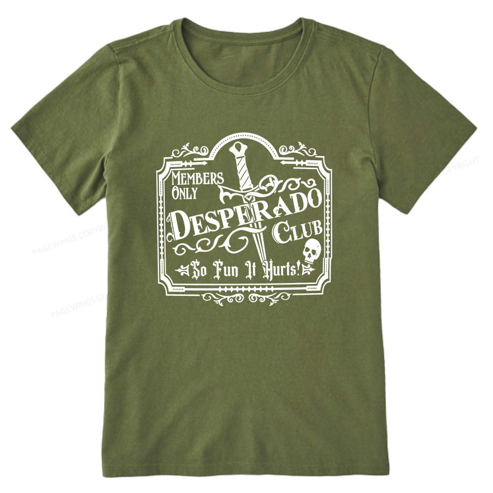 Pagewing Desperado Club16070 Bookish Unisex Classic T-shirt