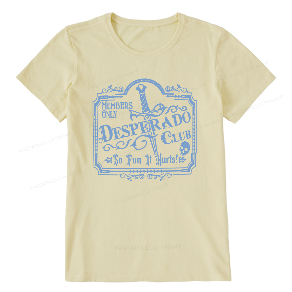 Pagewing Desperado Club16070 Bookish Unisex Classic T-shirt