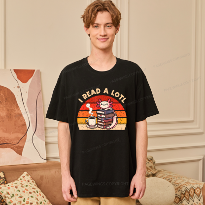 Pagewing I Read A Lotl16062 Bookish Unisex Classic T-shirt