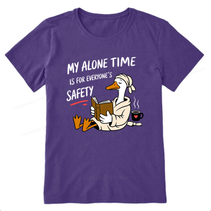 Pagewing Introvert Solitude Humor Reader16079 Bookish Unisex Classic T-shirt