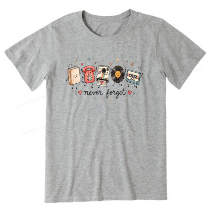 Pagewing Never Forget16187 Bookish Unisex Classic T-shirt