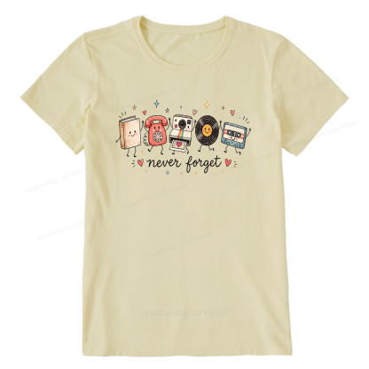 Pagewing Never Forget16187 Bookish Unisex Classic T-shirt