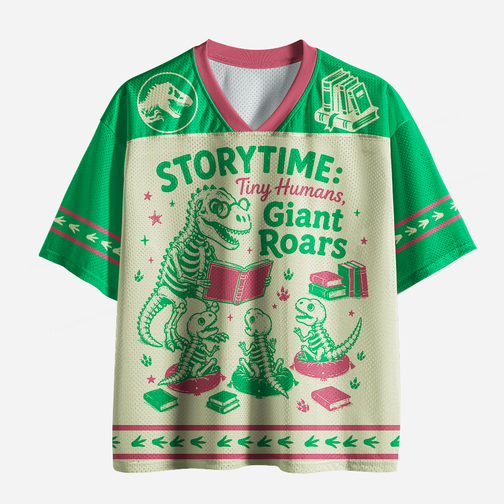 Pagewings Storytime Unisex Mesh Jersey