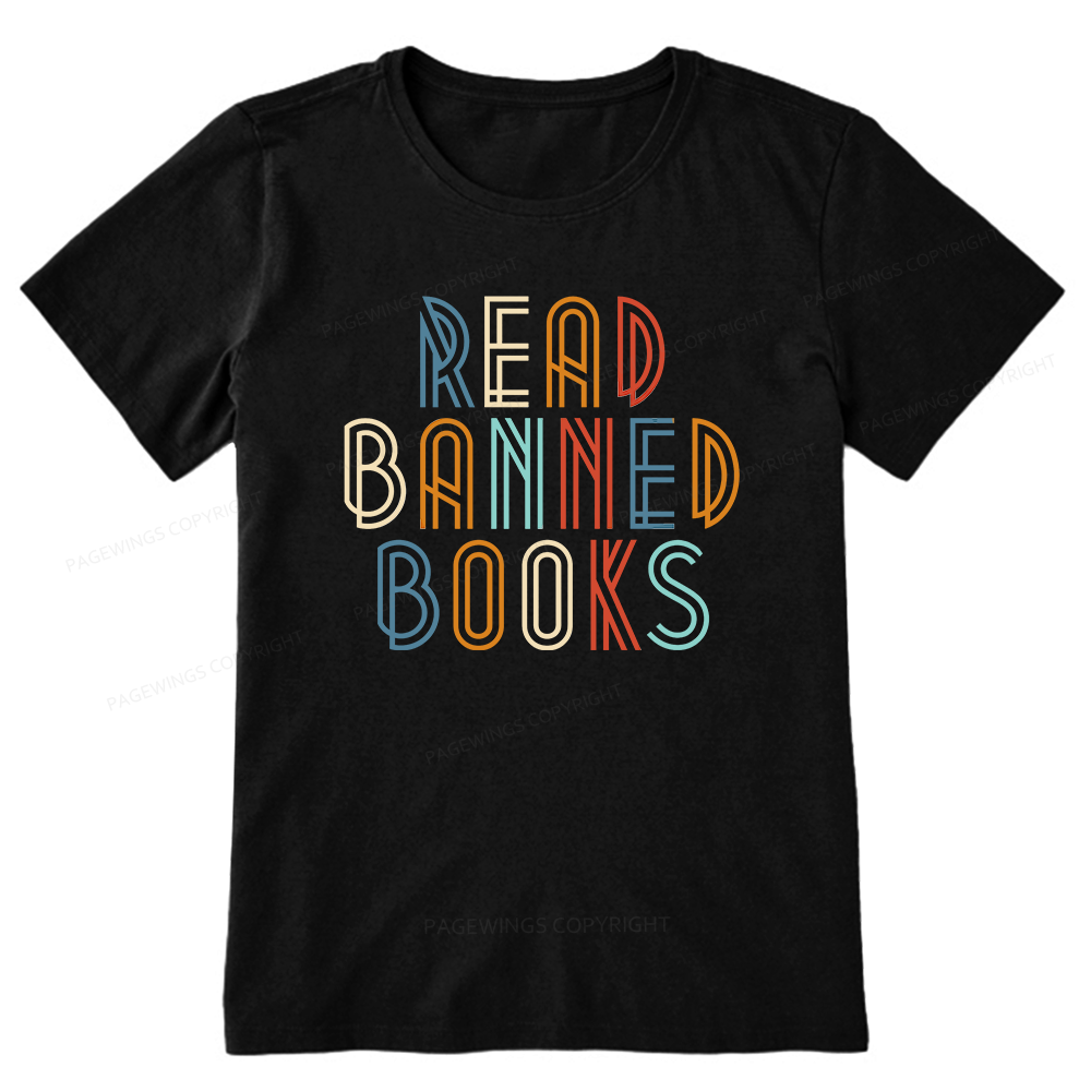 Pagewing Read Banned Books16165 Bookish Unisex Classic T-shirt
