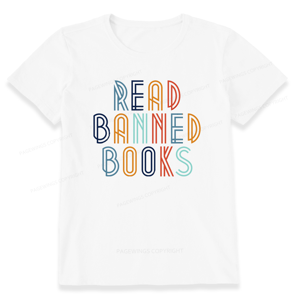 Pagewing Read Banned Books16165 Bookish Unisex Classic T-shirt