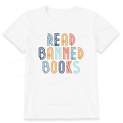 Pagewing Read Banned Books16165 Bookish Unisex Classic T-shirt
