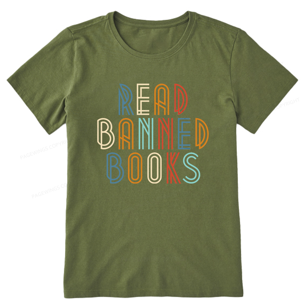 Pagewing Read Banned Books16165 Bookish Unisex Classic T-shirt