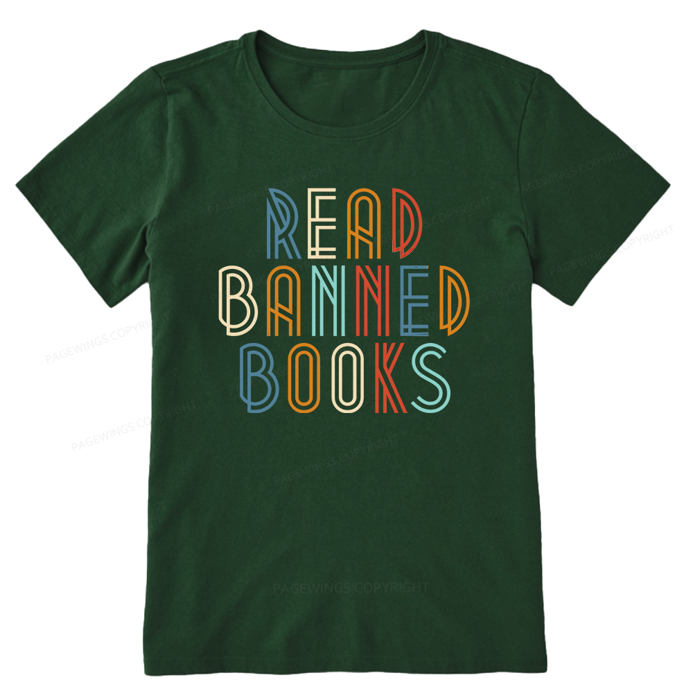 Pagewing Read Banned Books16165 Bookish Unisex Classic T-shirt
