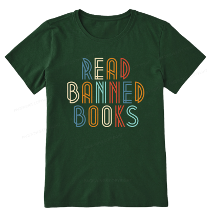 Pagewing Read Banned Books16165 Bookish Unisex Classic T-shirt