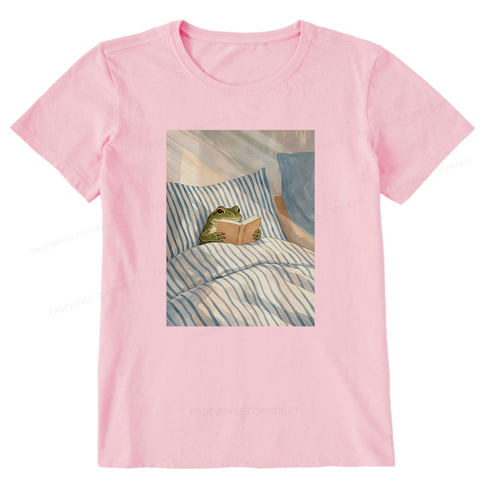 Pagewing Reading Frog16097 Bookish Unisex Classic T-shirt