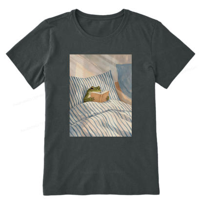 Pagewing Reading Frog16097 Bookish Unisex Classic T-shirt
