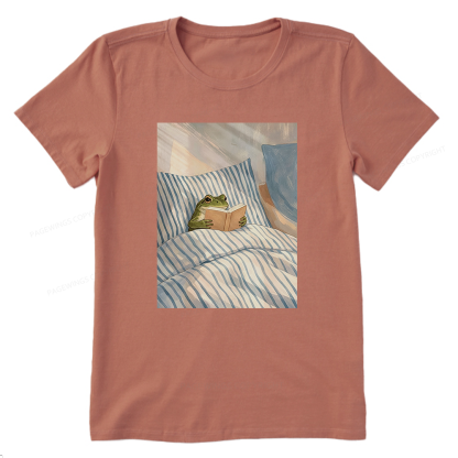 Pagewing Reading Frog16097 Bookish Unisex Classic T-shirt