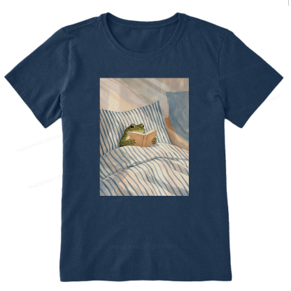 Pagewing Reading Frog16097 Bookish Unisex Classic T-shirt