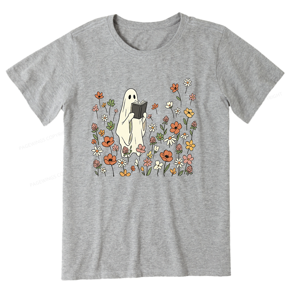Pagewing Reading Ghost16220 Bookish Unisex Classic T-shirt