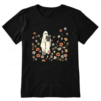 Pagewing Reading Ghost16220 Bookish Unisex Classic T-shirt