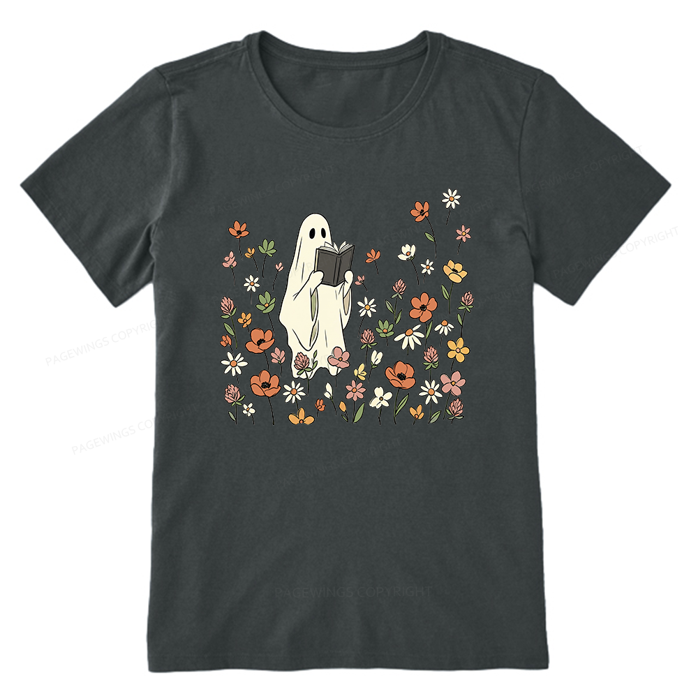 Pagewing Reading Ghost16220 Bookish Unisex Classic T-shirt