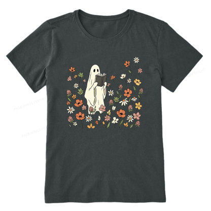 Pagewing Reading Ghost16220 Bookish Unisex Classic T-shirt