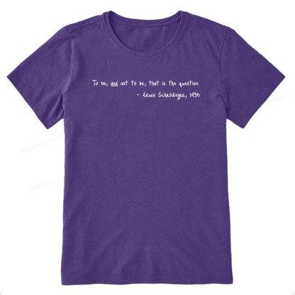 Pagewing Shakespeare Schrodinger16159 Bookish Unisex Classic T-shirt